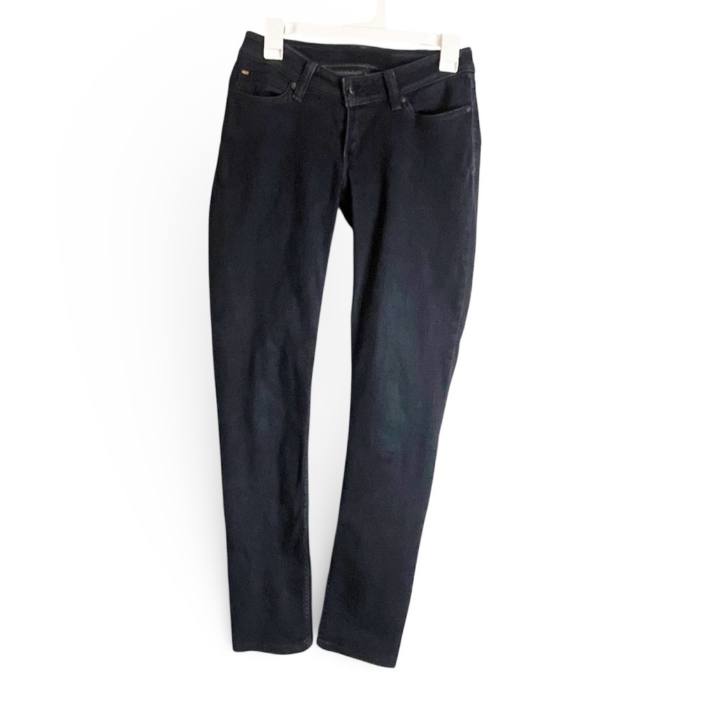 Levis Juniors Bold Curve Classic Rise Straight Jeans Sz 9 Dark Premium Denim